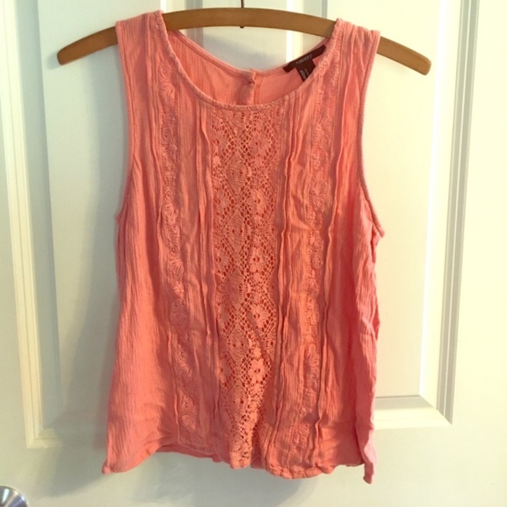 Size Small Pink Forever 21 Tank Top